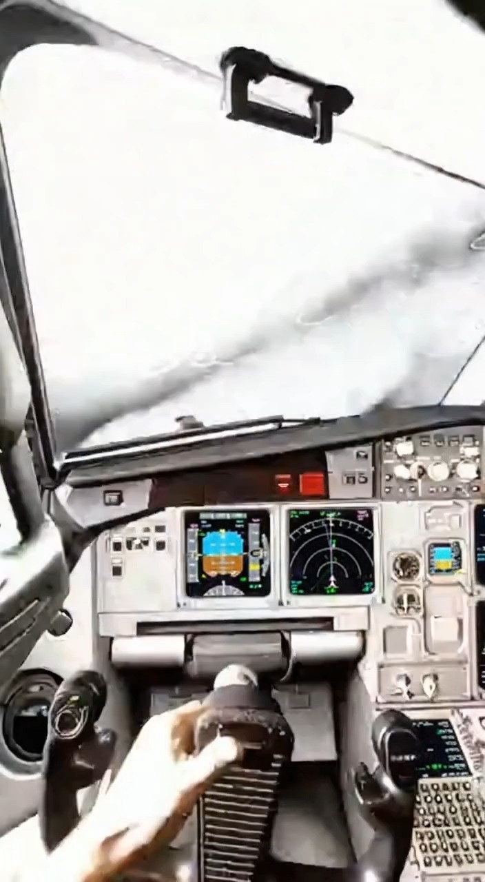 #LightningStrike #PilotPOV #StormFlight #CockpitView #Aviation ...