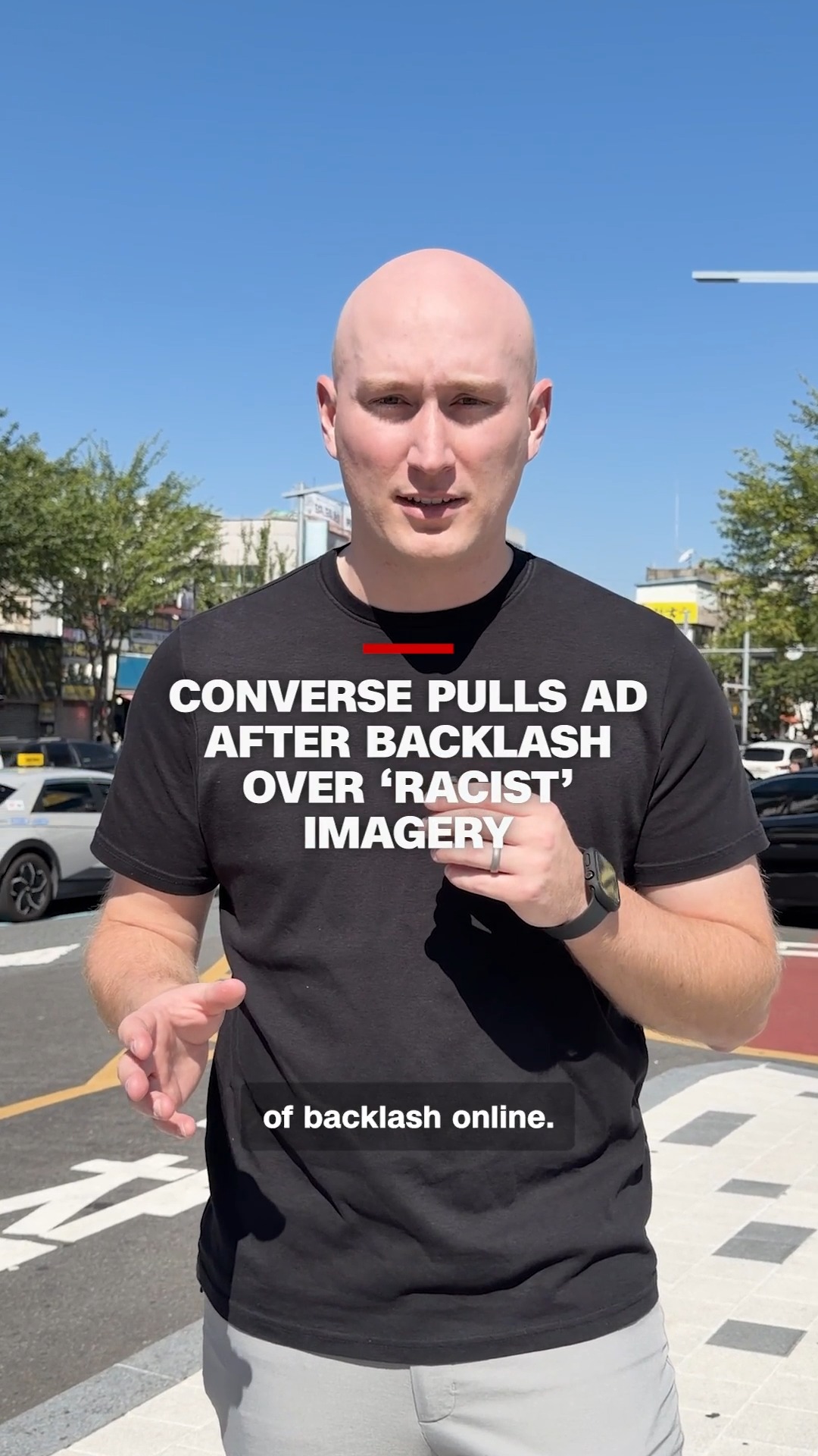 KKKページ　SCO-20/CK Shoe company Converse removed a social media ad after public