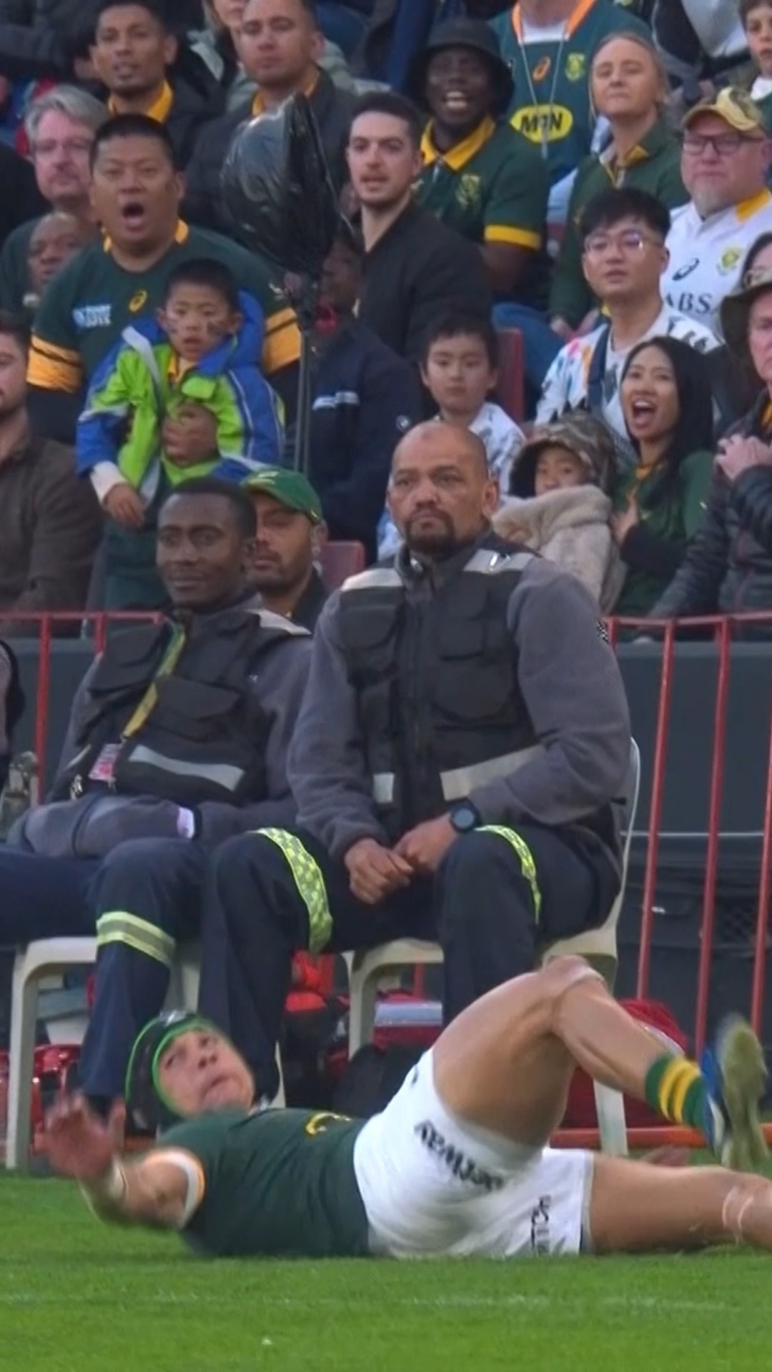 Just actually ridiculous 🫢 #Springboks #ForeverGreenForeverGold ...