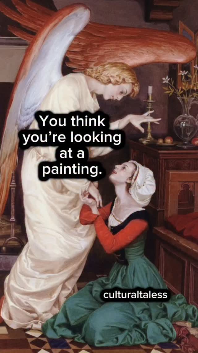 💭This scene depicts the moment known in Christian iconography as “The ...