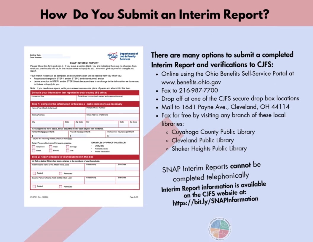 🚨 SNAP Alert: Interim Report Due Soon! 🚨 Keep your SNAP benefits active ...