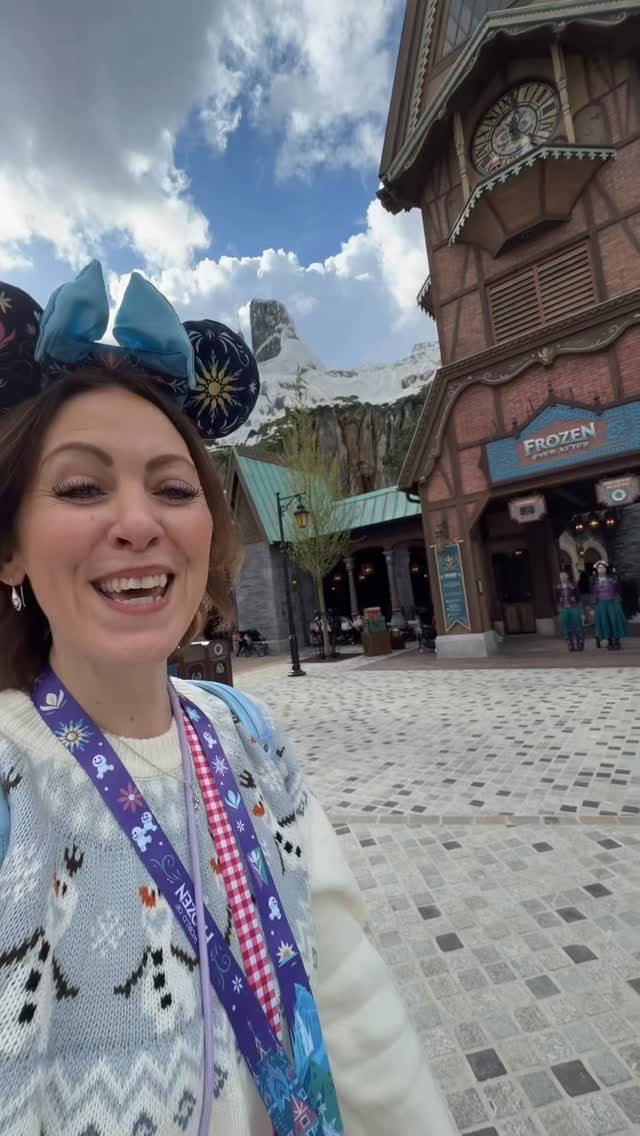 The pre-opening Spirit Jerseys for World of Frozen and Disney