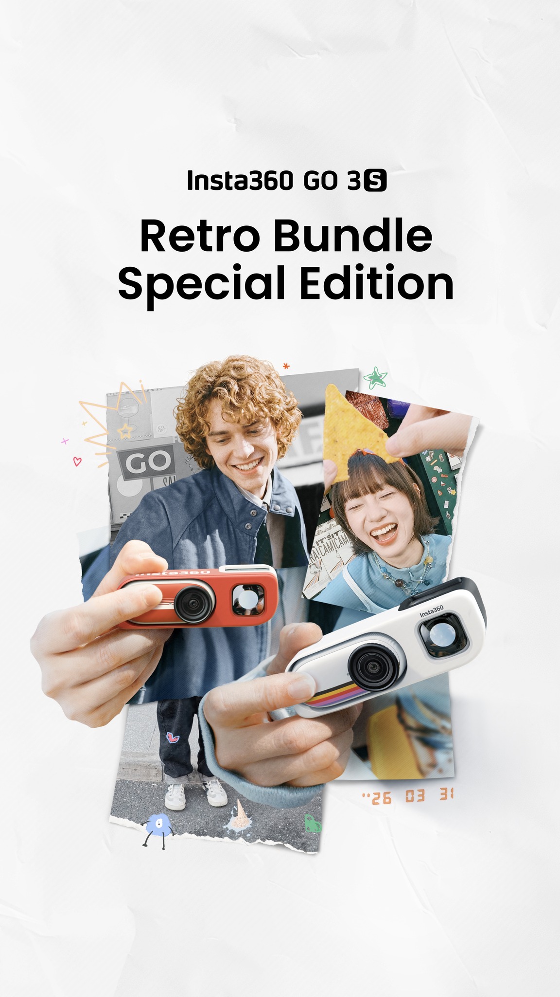 GO 3S just went retro 📷 Meet the GO 3S Retro Bundle (Special