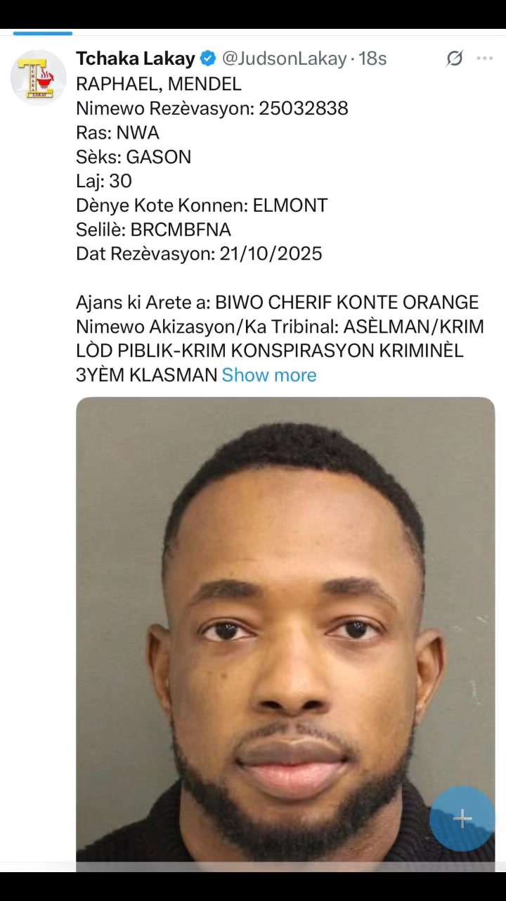 Mendel Raphael alyas Tati Mendel jwenn arestasyon li nan eta Florid USA ...