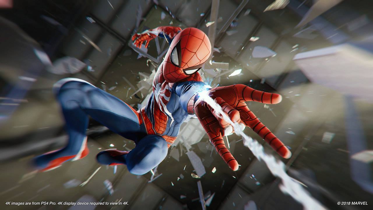 Heads-up, webheads! Here's a fresh new look at Marvel's Spider-Man
