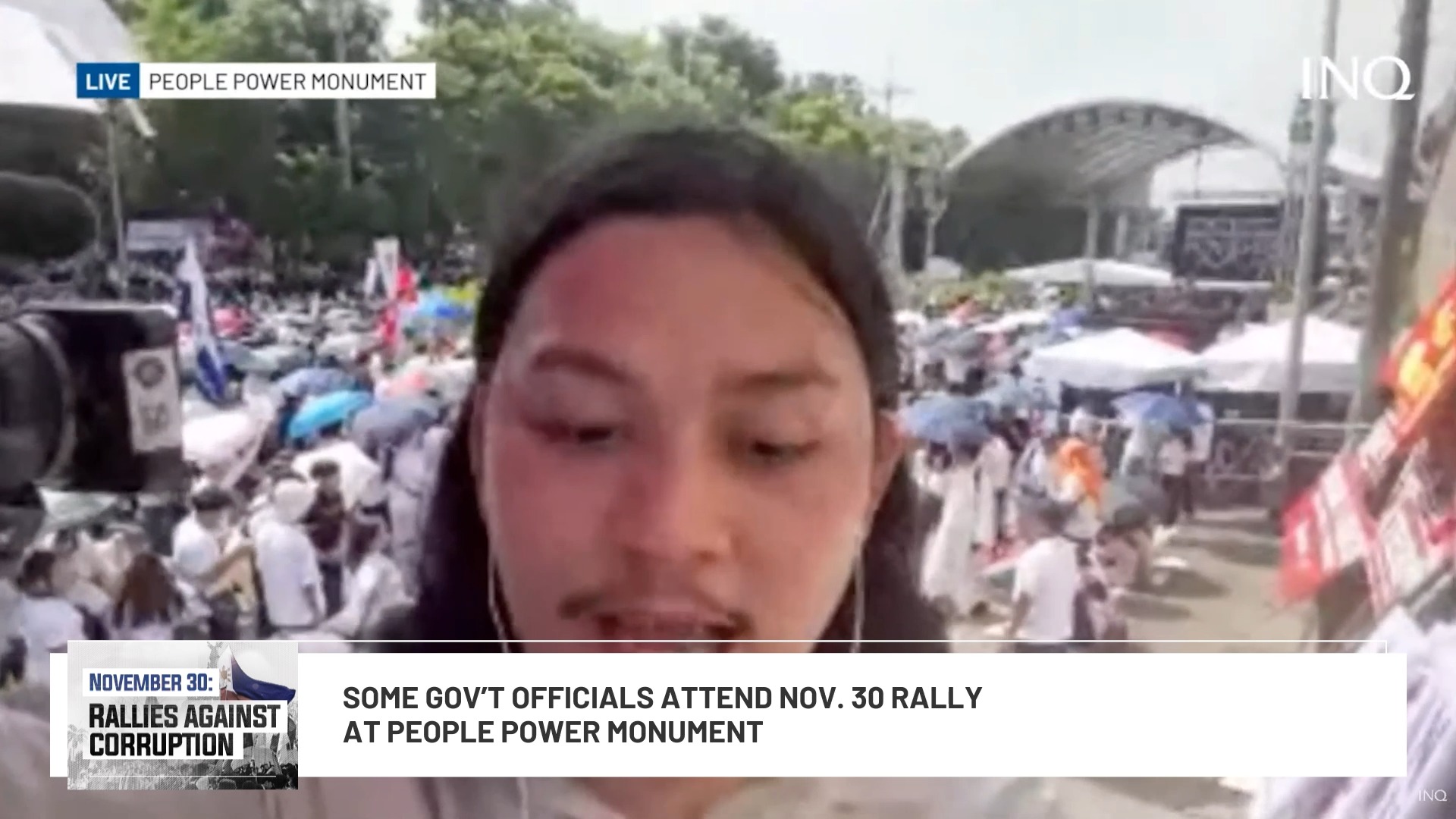 Some government officials, including lawmakers, attended the gathering ...