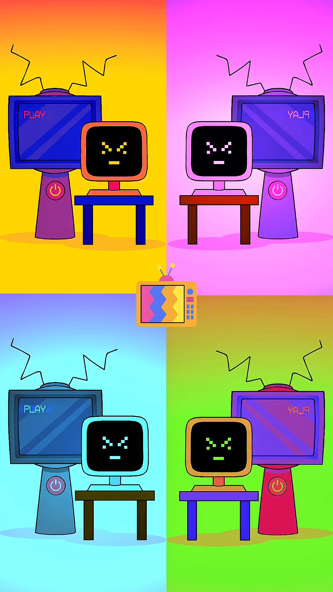 Incredibox Sprunki Mr. TV vs Mr. Fun Computer #sprunki # ...