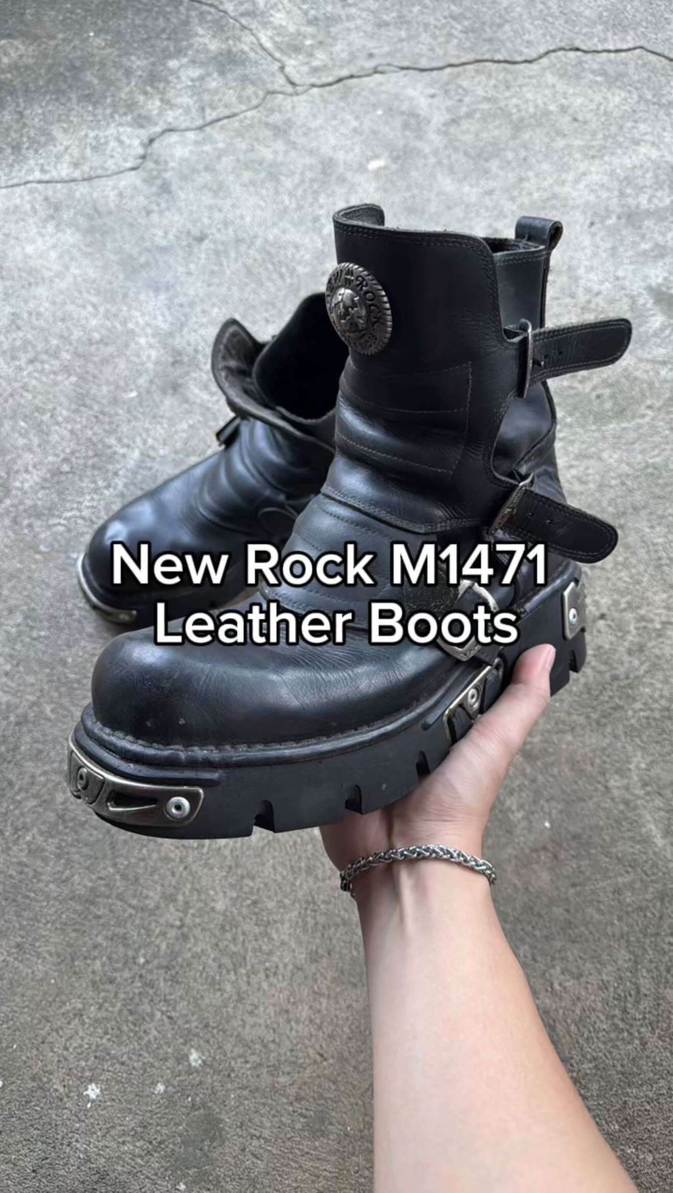 rare spikes new rock boots from @necroplatforms