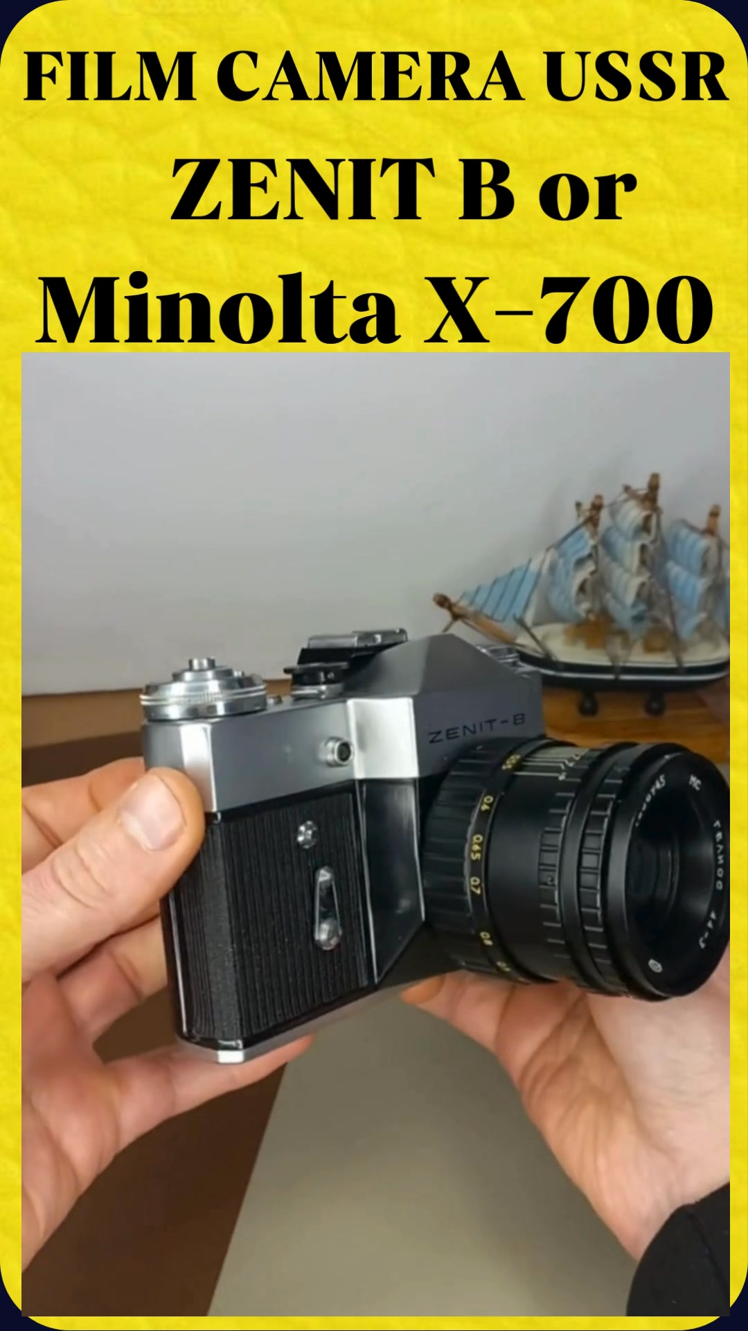 Mint Yashica Minister 700 camera from the 1960s