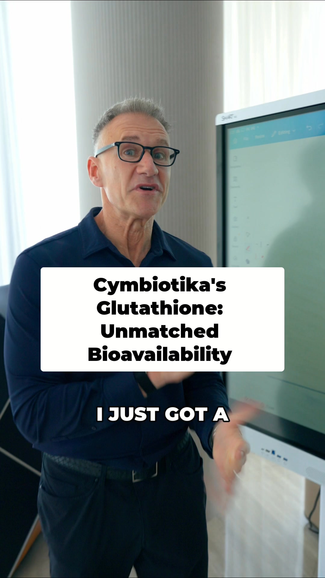 Most people don’t realize this, but the delivery system can completely change the effectiveness of a supplement., I reviewed the data on Cymbiotika’s liposomal glutathione, and what stood out was the 
