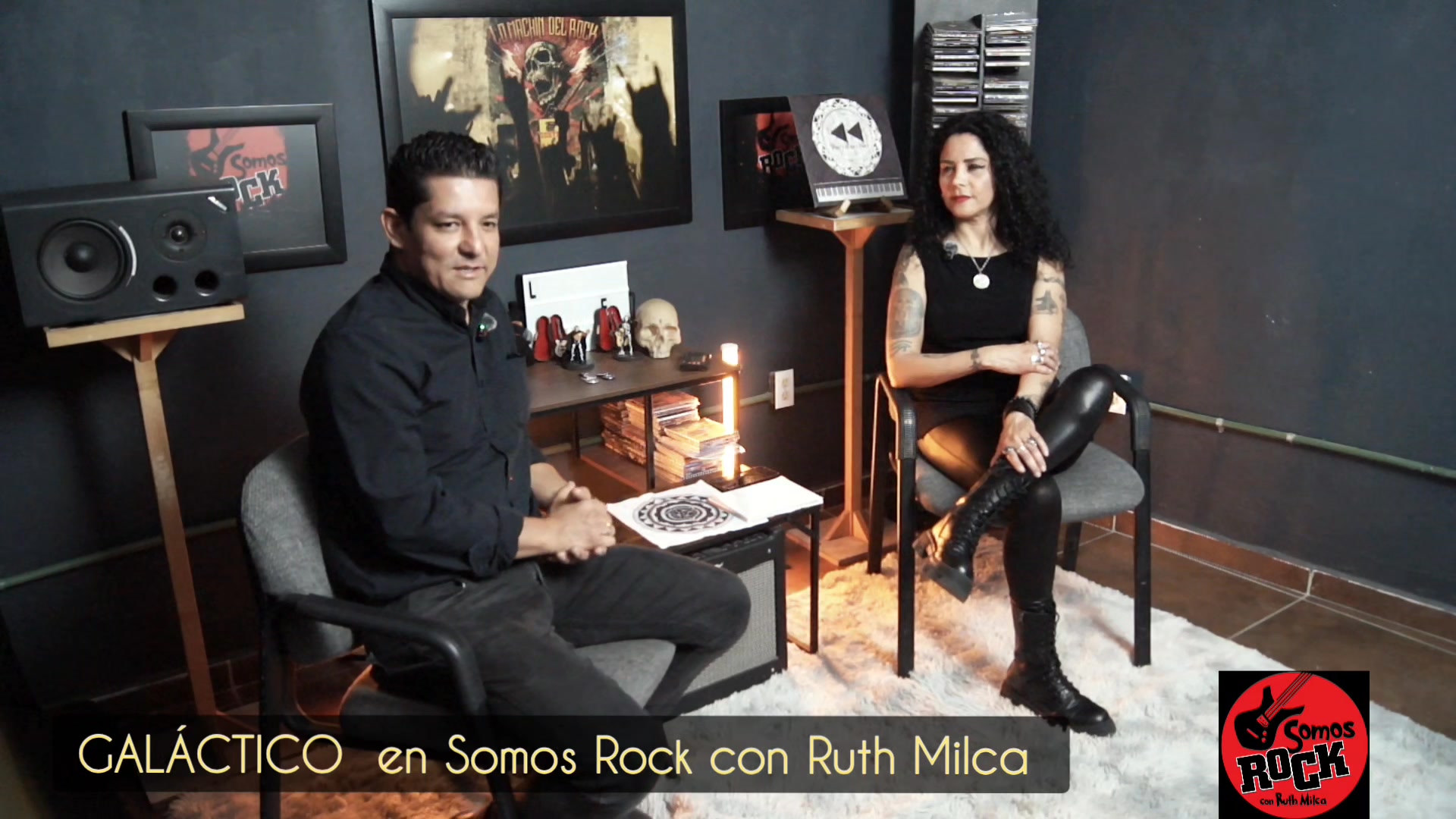 #detrasdecamaras con GALÁCTICO 🤘🏽 en Somos Rock con Ruth Milca 🎙 ...