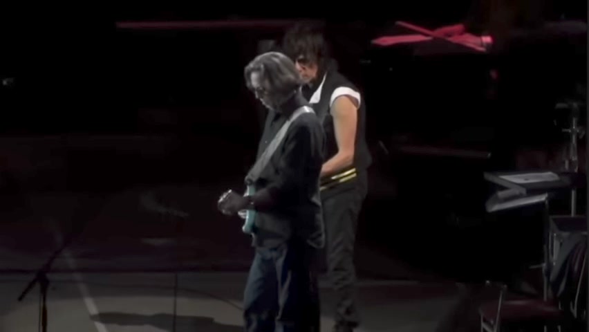 From then until now… Eric Clapton/Jeff Beck - “Moon River,” out