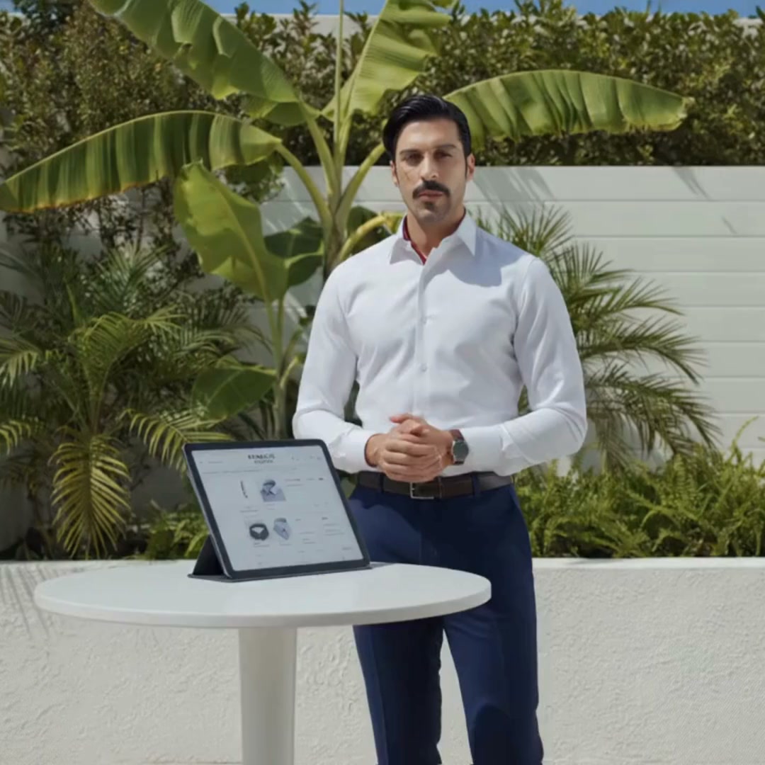 Your shirt should fit you — not the other way around., Design your own luxury dress shirt online with Panache Bespoke. Choose your premium fabric, collar, cuffs, buttons, monogram and personal 