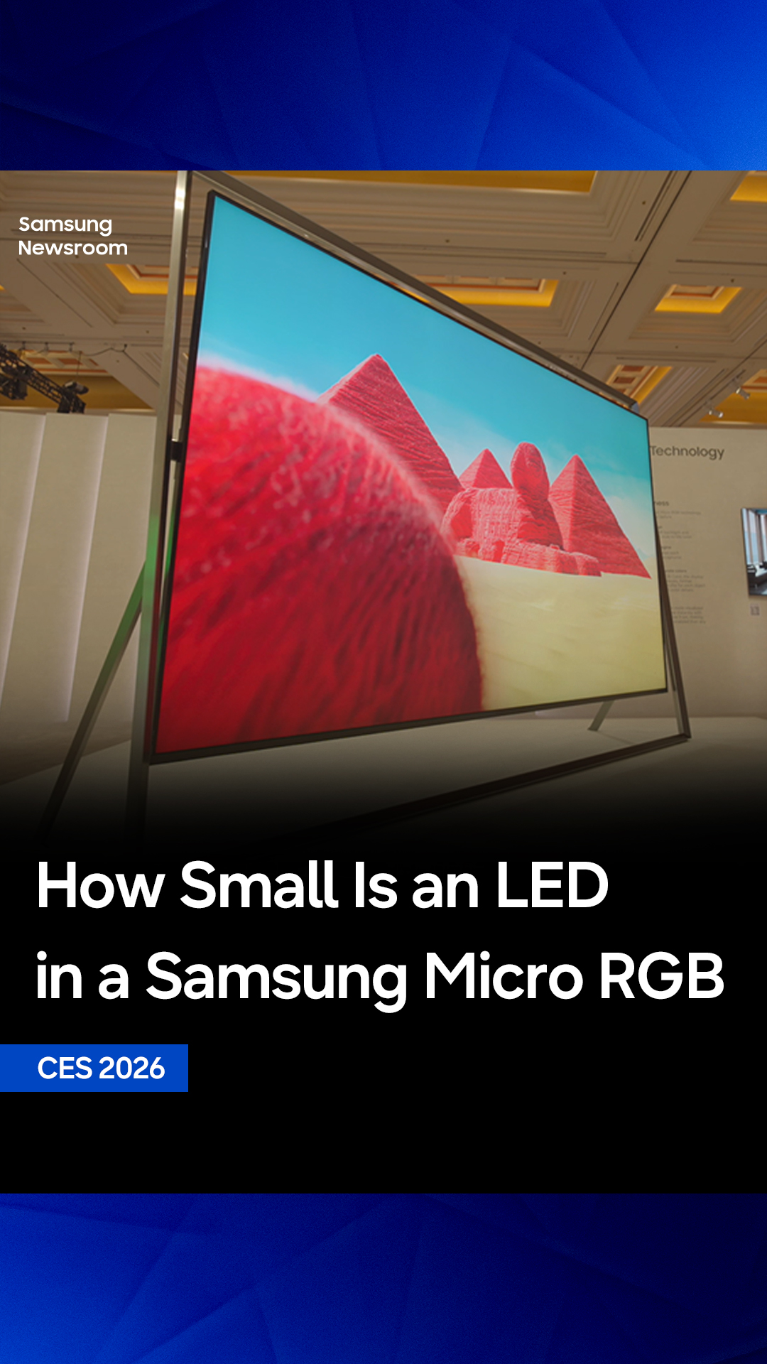Micro RGB Technology uses sub-100 μm red, green and blue LEDs that each ...