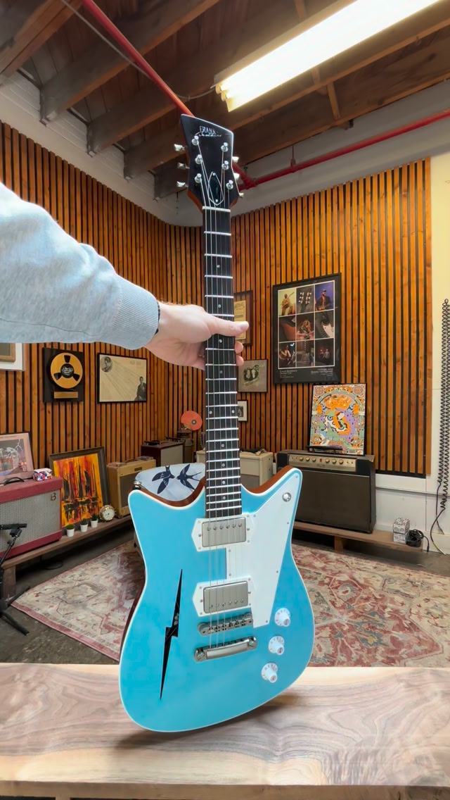 Frank - Our first lefty! This Signature Model features a beautiful