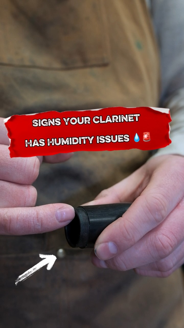 Signs Your Clarinet Has Humidity Issues 💧🚨 Cold weather outside and ...