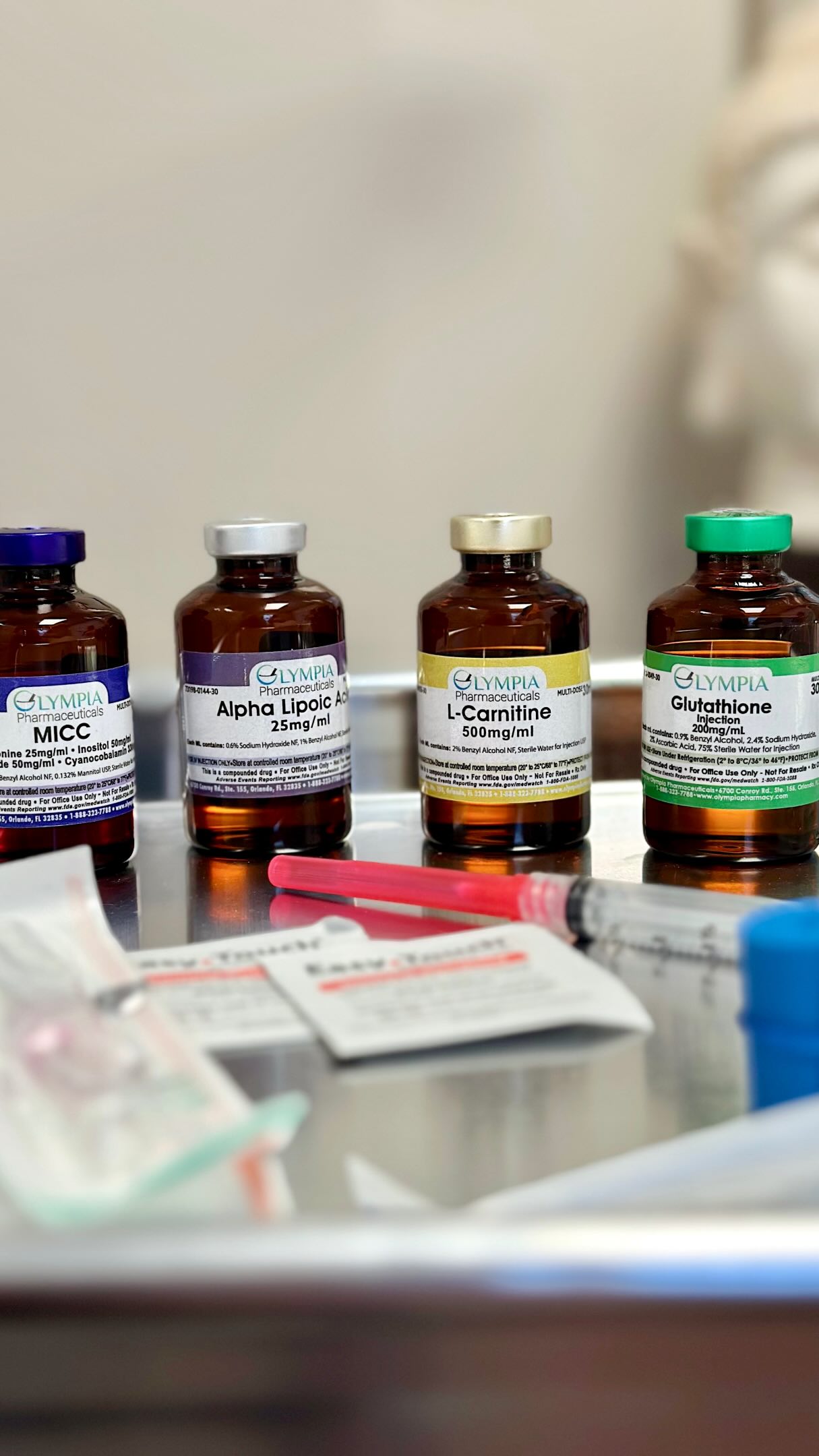 Ever wonder what's inside a weight loss IV? 💧, It's more than just fluids. Each ingredient is selected to help support your individual wellness goals—from fat metabolism and energy production to 