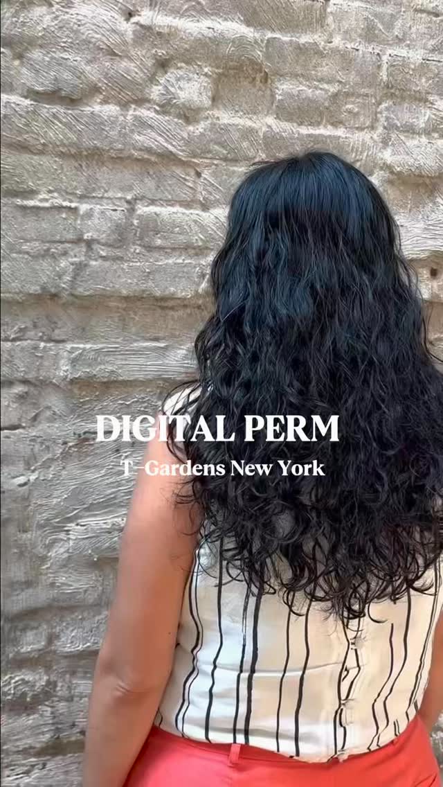 Digital Perm /デジタルパーマ🫧🫧 Hair by Suzu @suzu_hairstylist