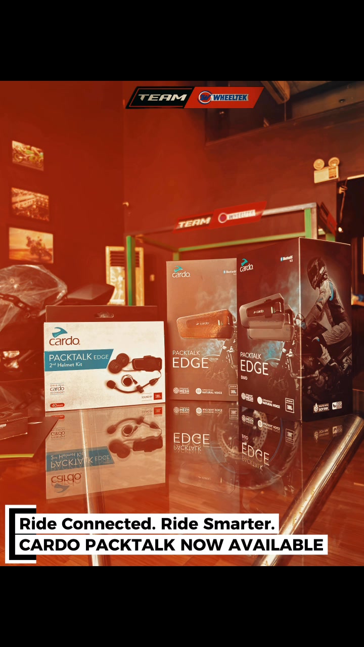 Upgrade your ride. Upgrade your experience. 🔥🏍️ Now available