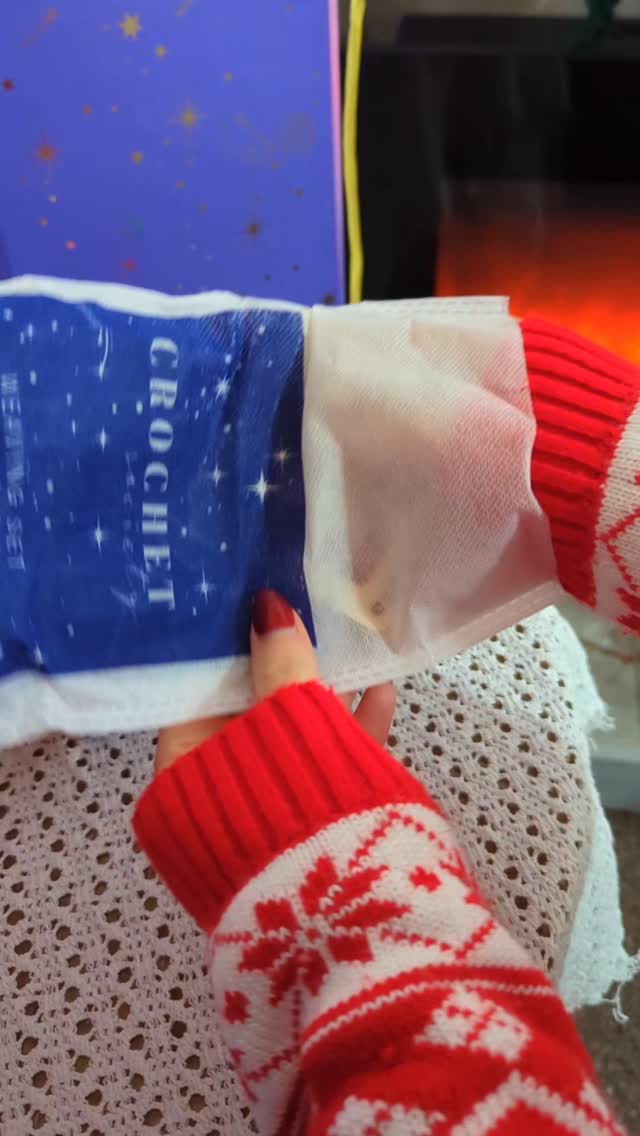 Calendrier De L'Avent 2025 Fils à Crocheter - 25 Pelotes Colorées, Compte à Rebours Noël, Pour Passionnées