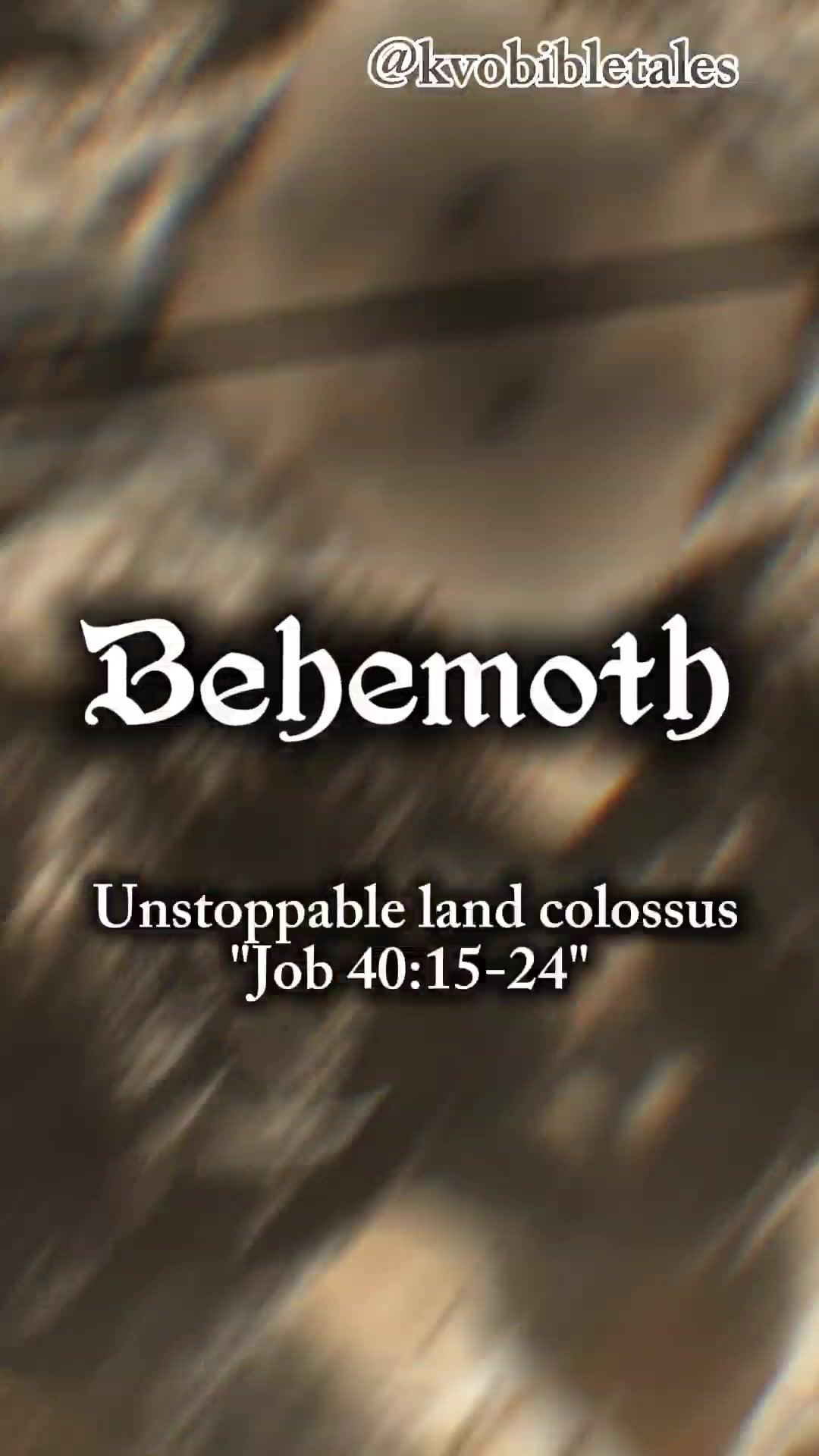 Discover 6 biblically accurate creatures described in the Bible that ...