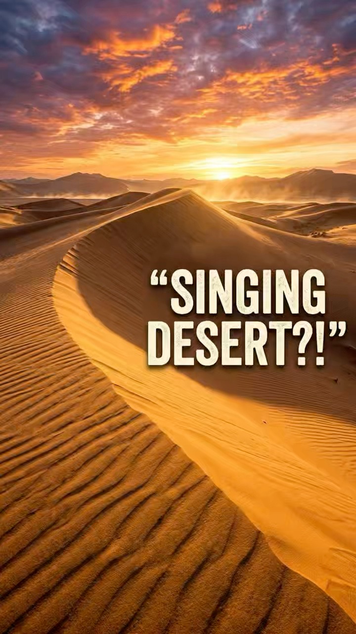 Listen to sand sing. (No really!) Go to the Gobi Desert in Asia or