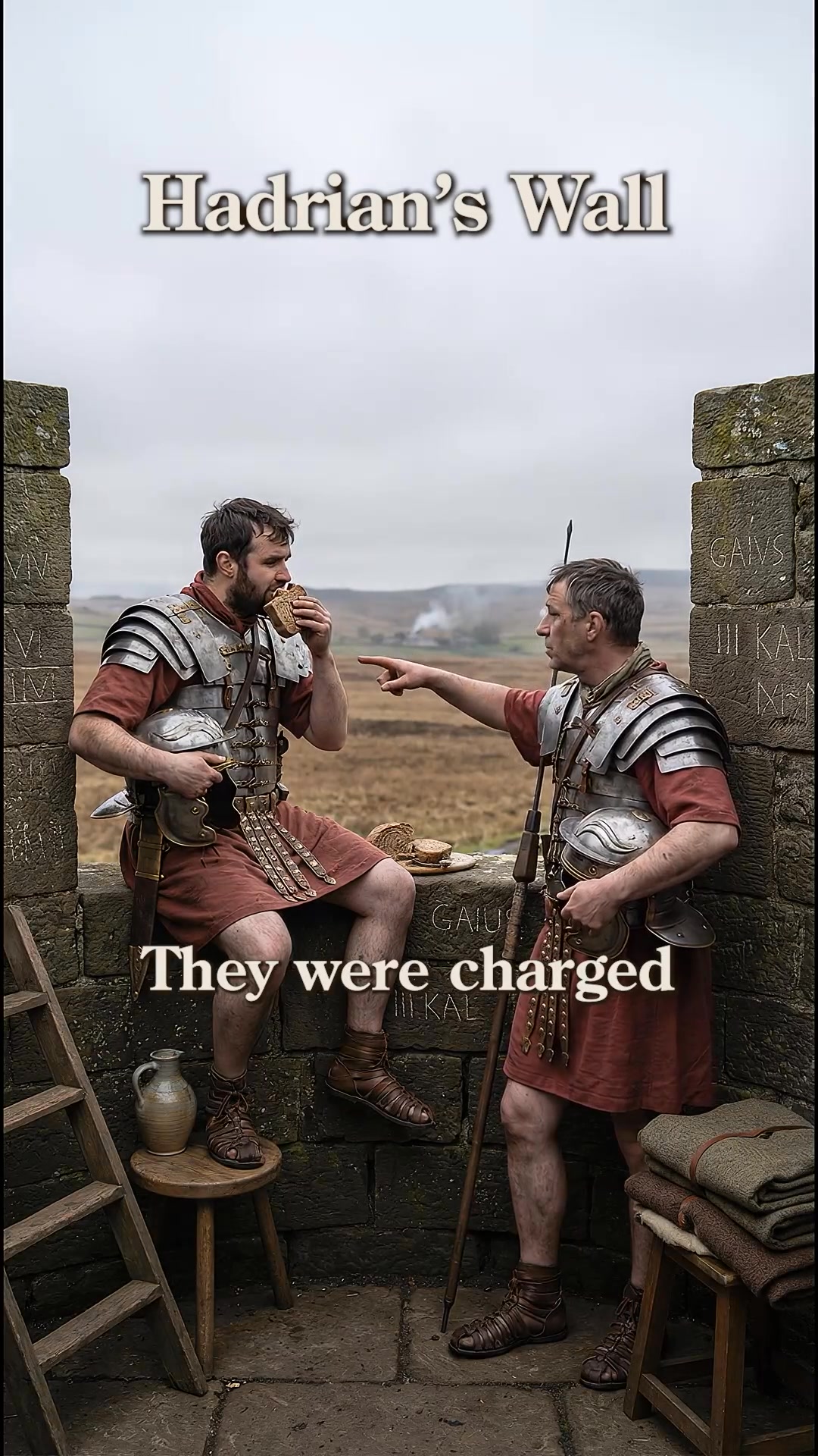Hadrian's Wall had a gate every single mile. That's not how you build a ...