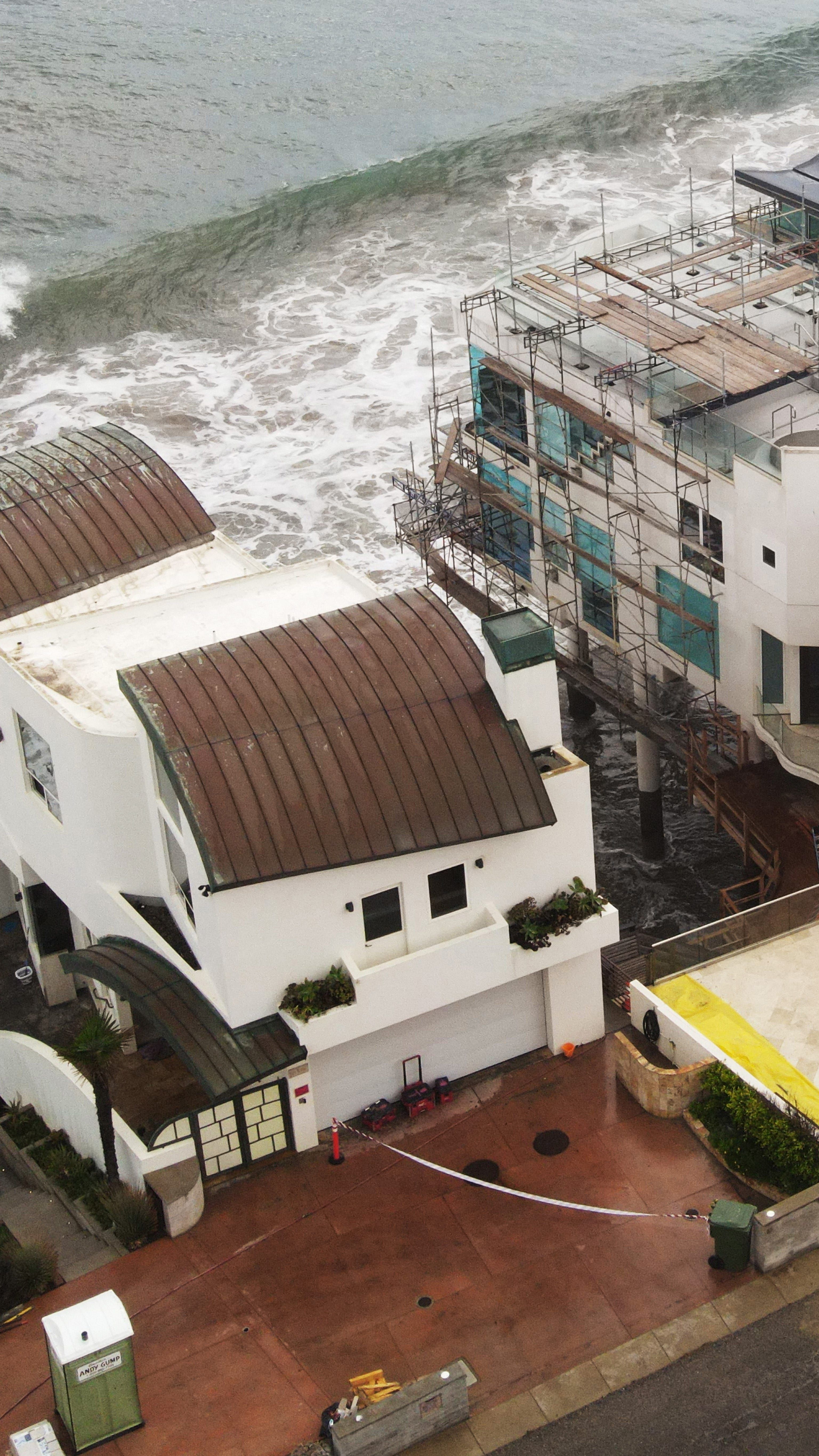 A Malibu sinkhole, estimated at 30 feet deep and 60 feet long, has
