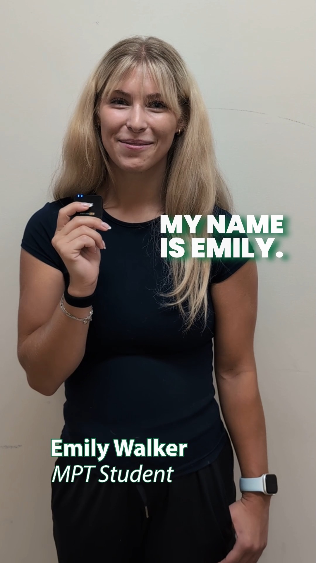 Meet our Master of Physical Therapy (MPT) students! ️ Emily Walker 🌍 ...