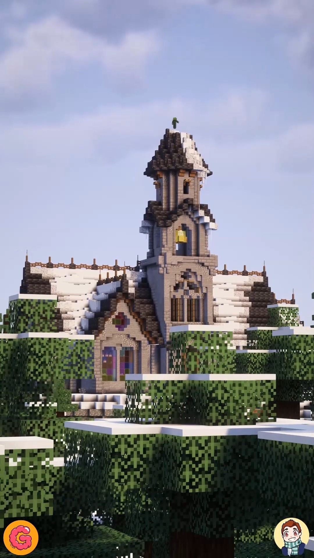 Winter Village Church —————— Big shoutout to Dio Rods for this collab ...
