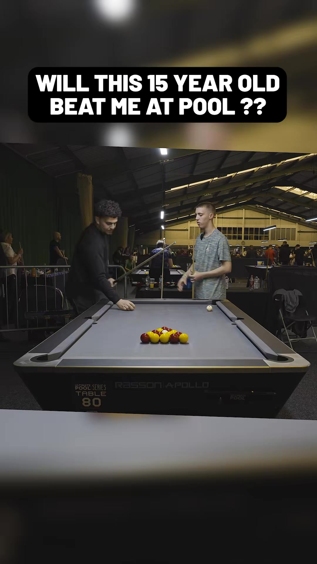 Can i beat a 15 year old Junior in a single frame of pool This is a ...