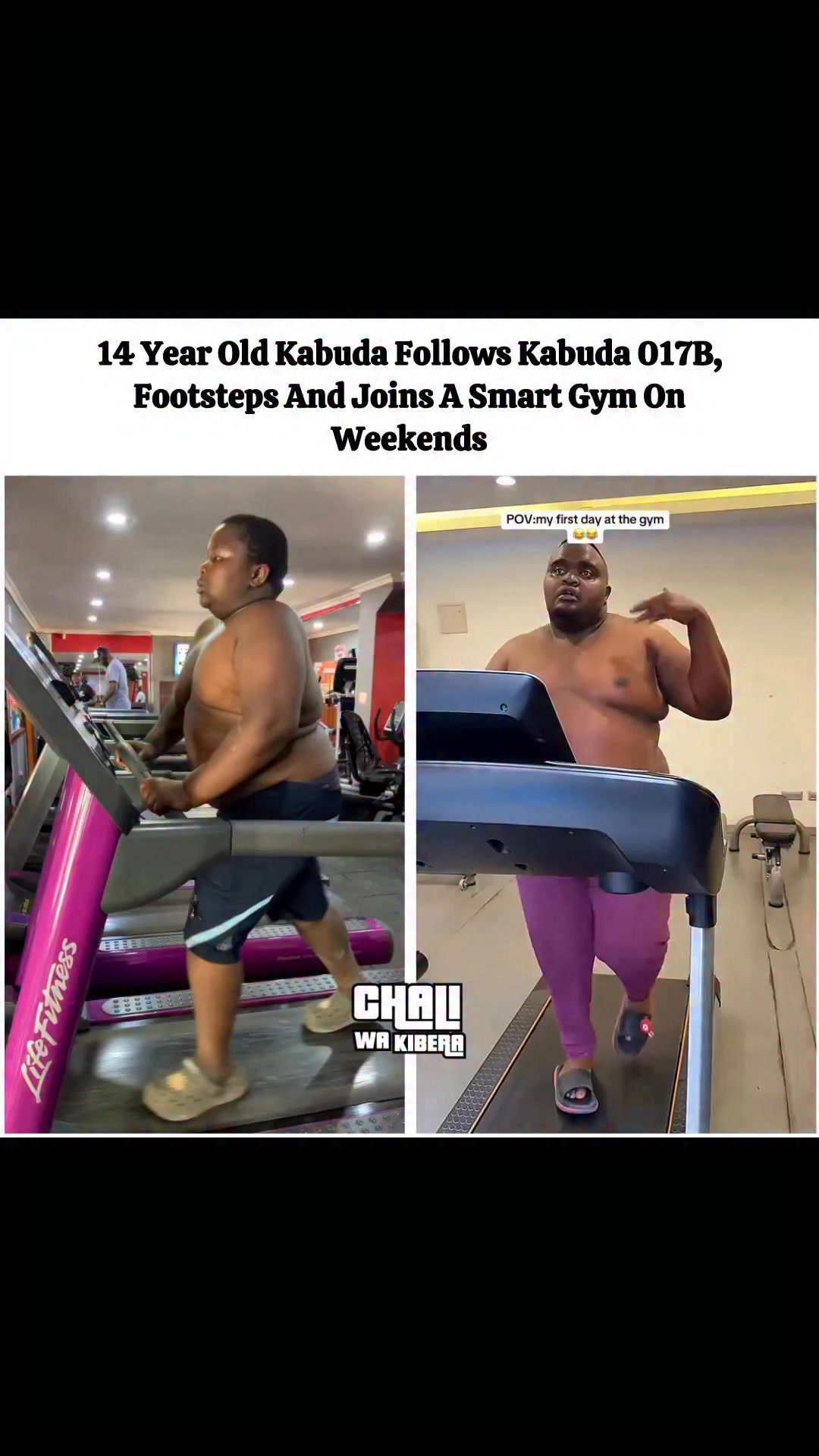 14 Year Old Kabuda Follows Kabuda 017B, Footsteps And Joins A Smart Gym ...