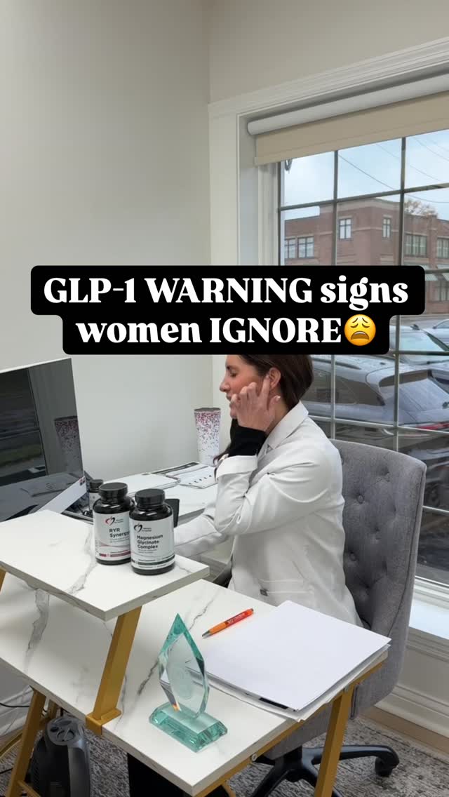 GLP-1 WARNING signs women ignore 🚨 And this is what no one is telling ...