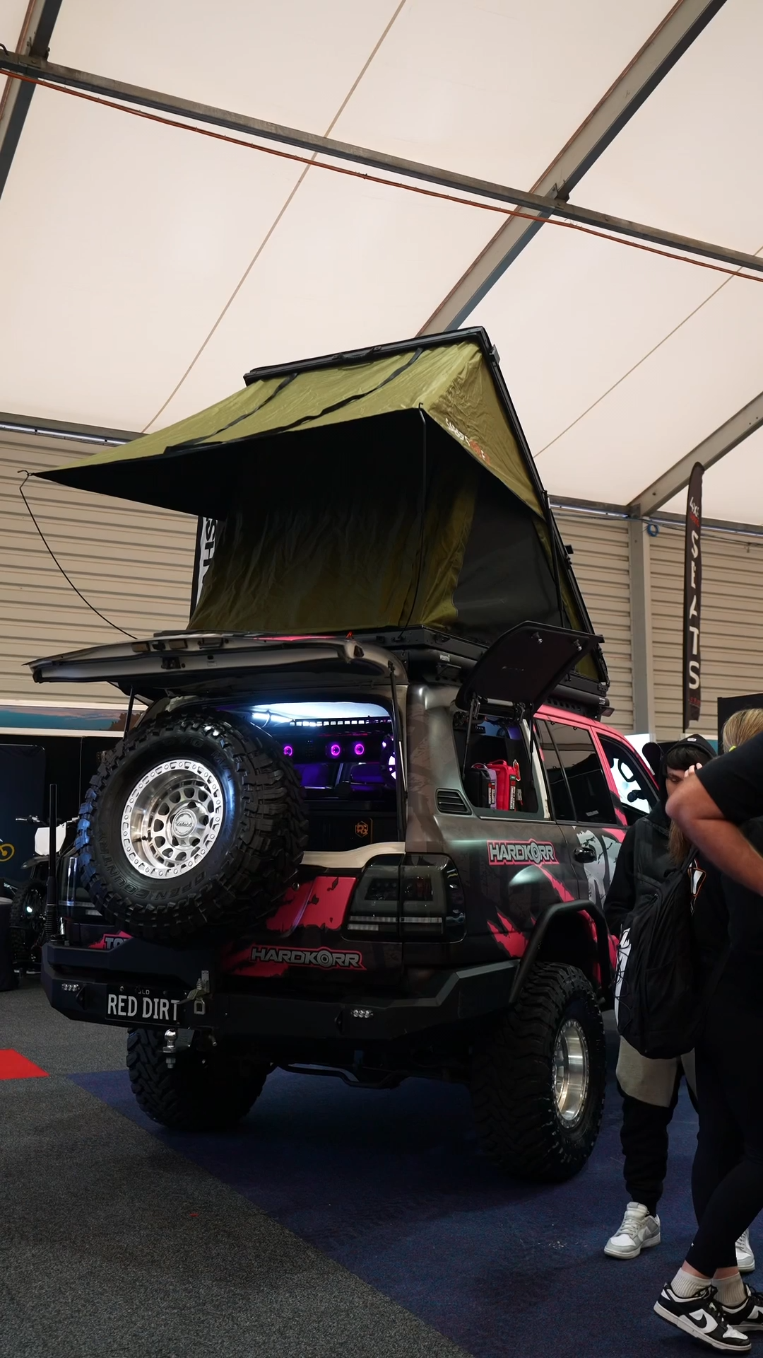 Bridget is super keen on the Super Fly rooftop tent and it’s easy to ...