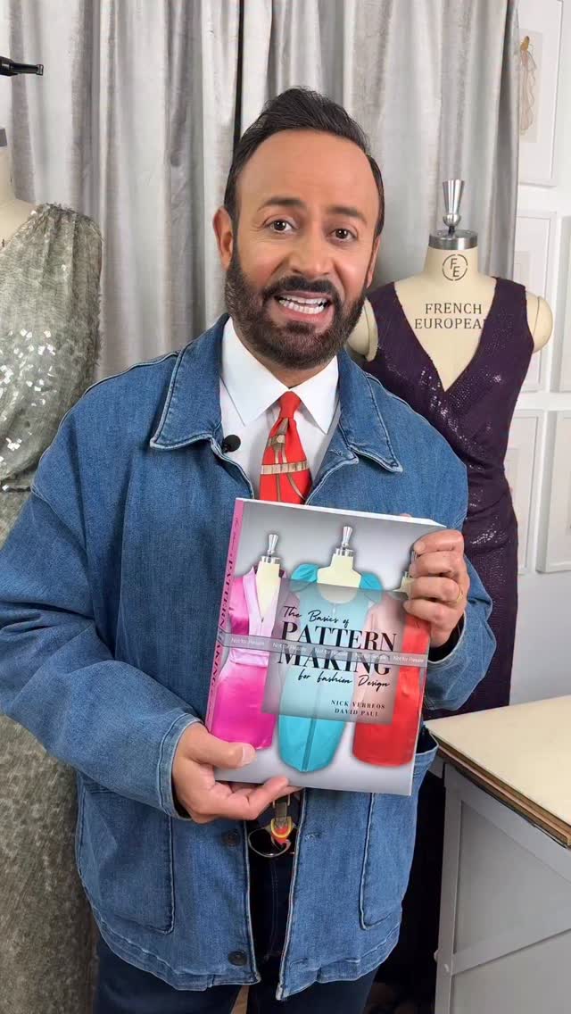 Confused by Patternmaking?! I got u!! Get my NEW Patternmaking Book! Available in all countries. Link in BIO!, #patternmaking #fashionbook #confusedstudent #fashionclass #fashioncourse #nickverreos