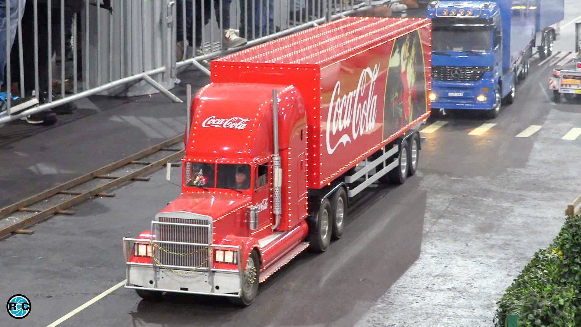 Giant Coca Cola RC Semi Truck #rctruck #CocaCola #Christmas
