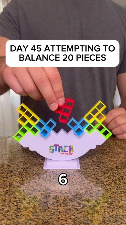 DAY 45 attempting the impossible challenge.. #familygames # ...