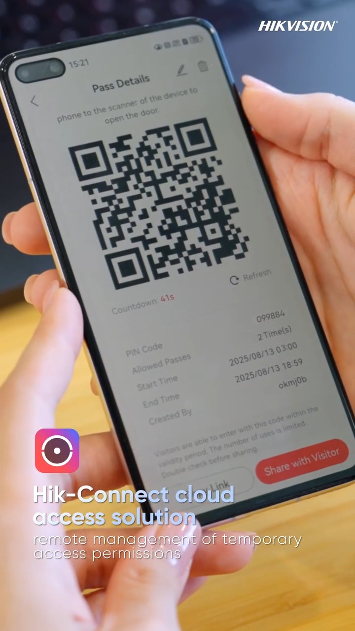 🚪 🔑Say hello to the future of security with Hikvision Mobile Access ...