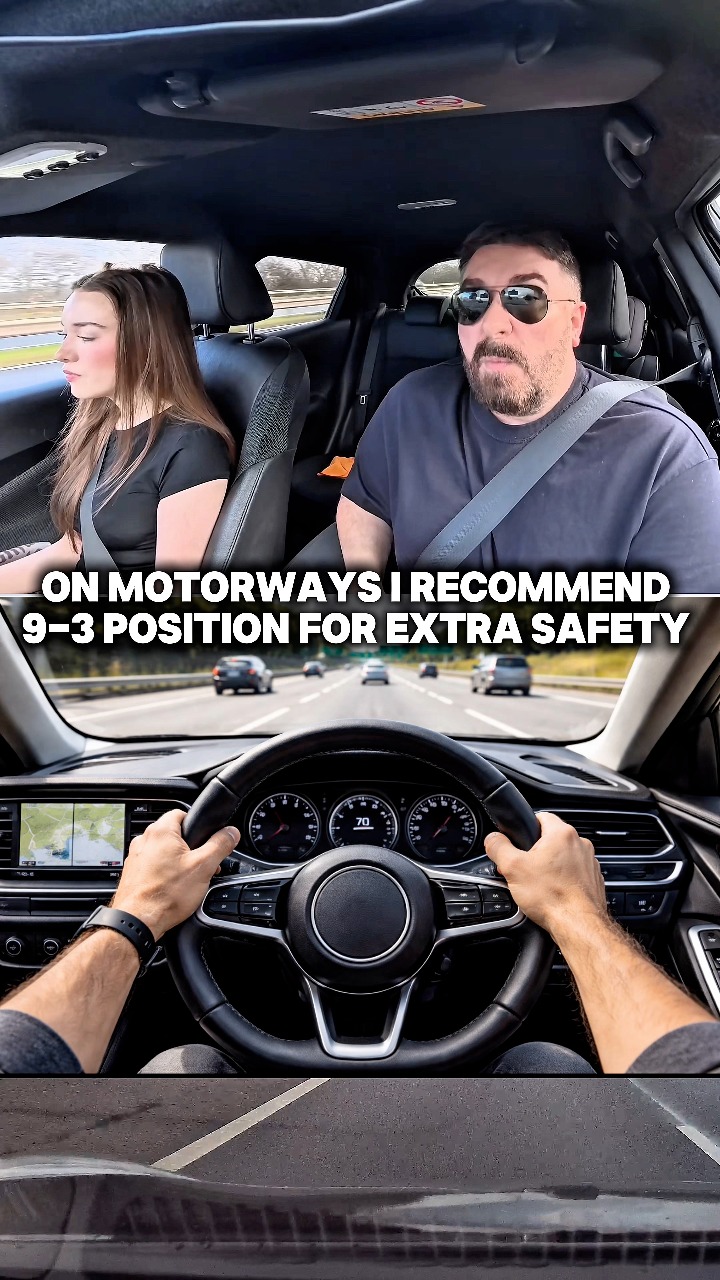 Keeping both hands on the wheel? #driving #drivinglessons # ...