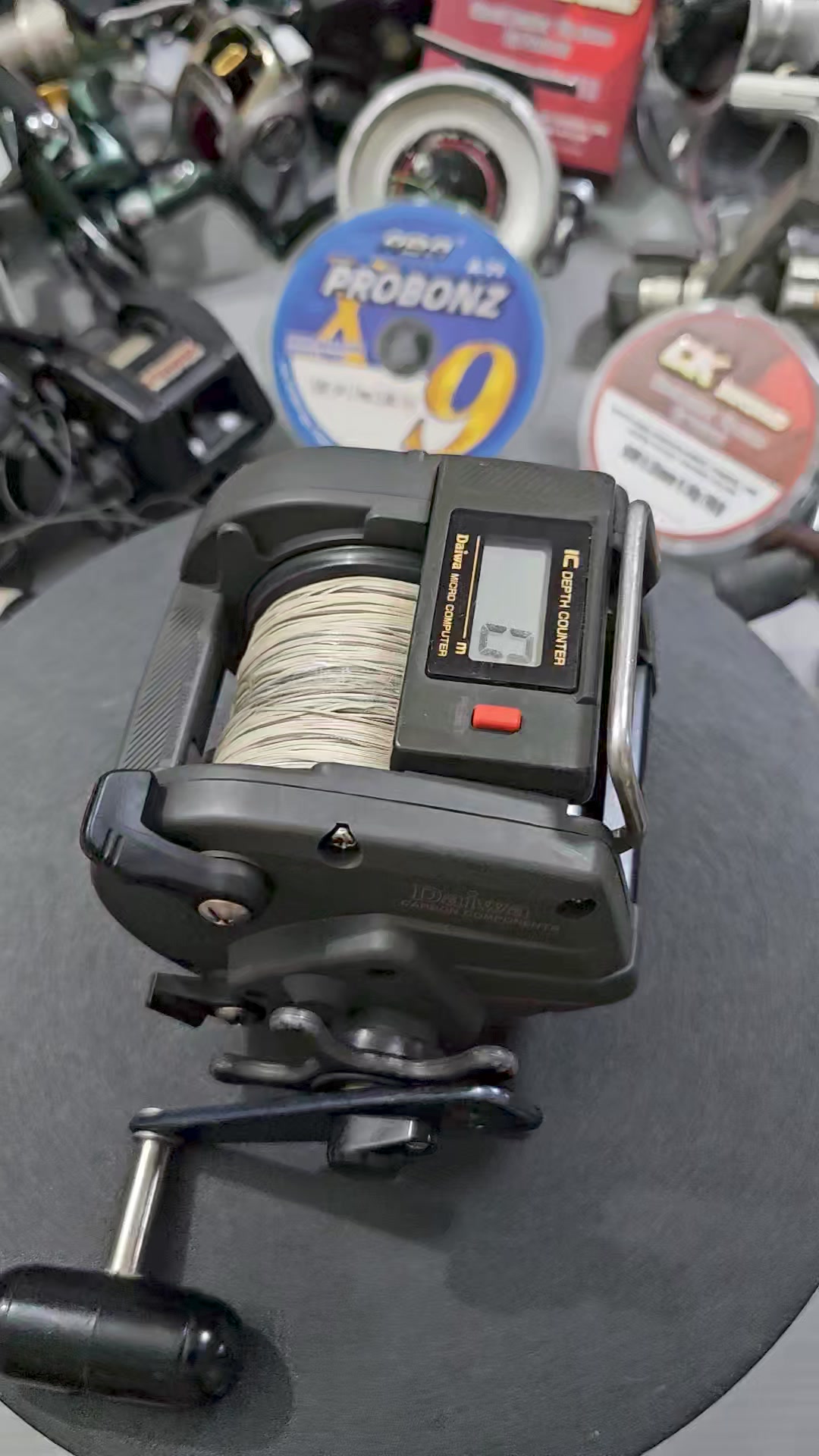 เบทจอดิจิตอล ไม่มีคลิ๊กเสียง Daiwa Super Hunter GS-60 Japan #มีจอ