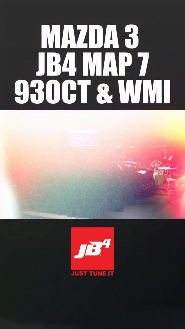 JB4 Map 7 on 93 octane takes the Mazda 3 to a whole different level ...