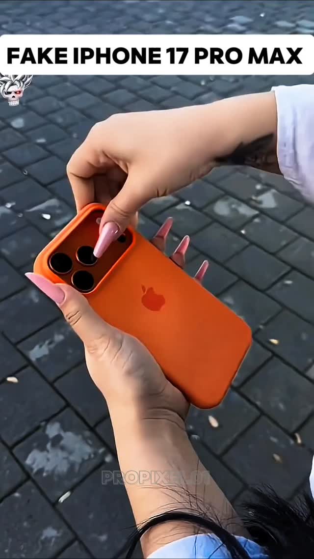 Fake Iphone 17 Pro Max ☠️#iphone #phone #aura #fake | propixel01 | Facebook