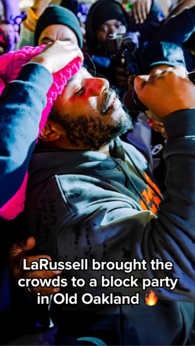 When rapper @larussell announces something on social media: new music ...