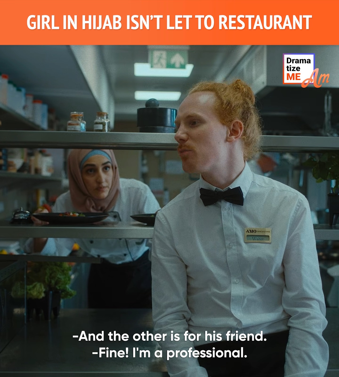 Girl in hijab isn't let into restuarant | Karma Central | Facebook