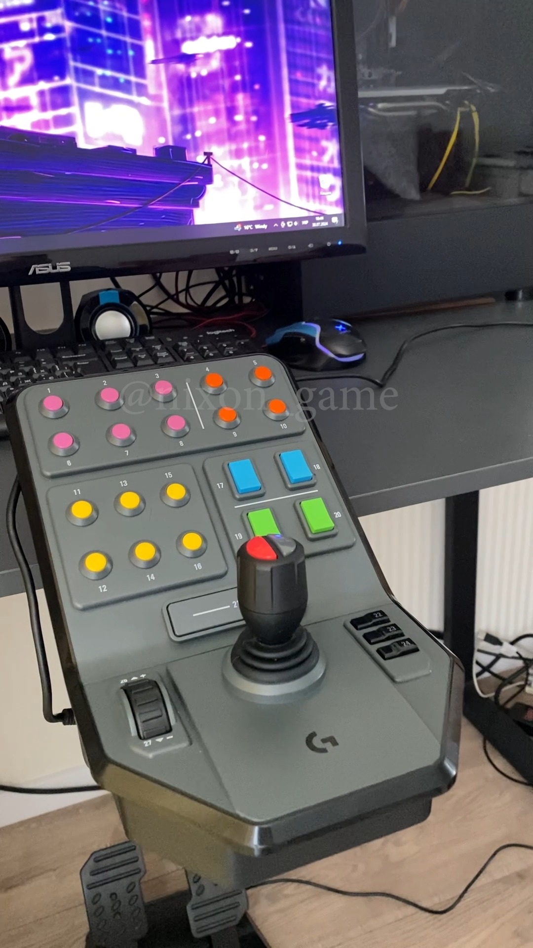 Best Button Box for Logitech | Sim Racing Panel #logitech # ...
