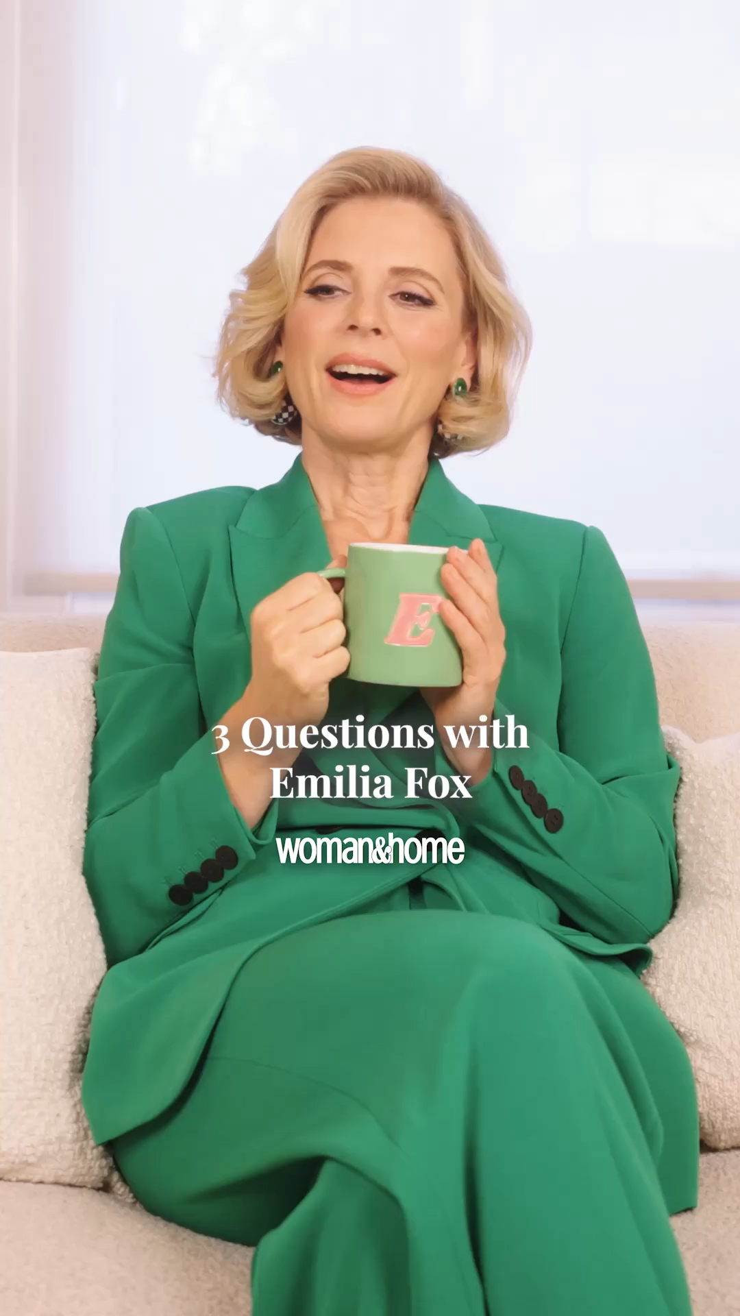 We caught up with Emilia Fox on the set of our March cover shoot to ...