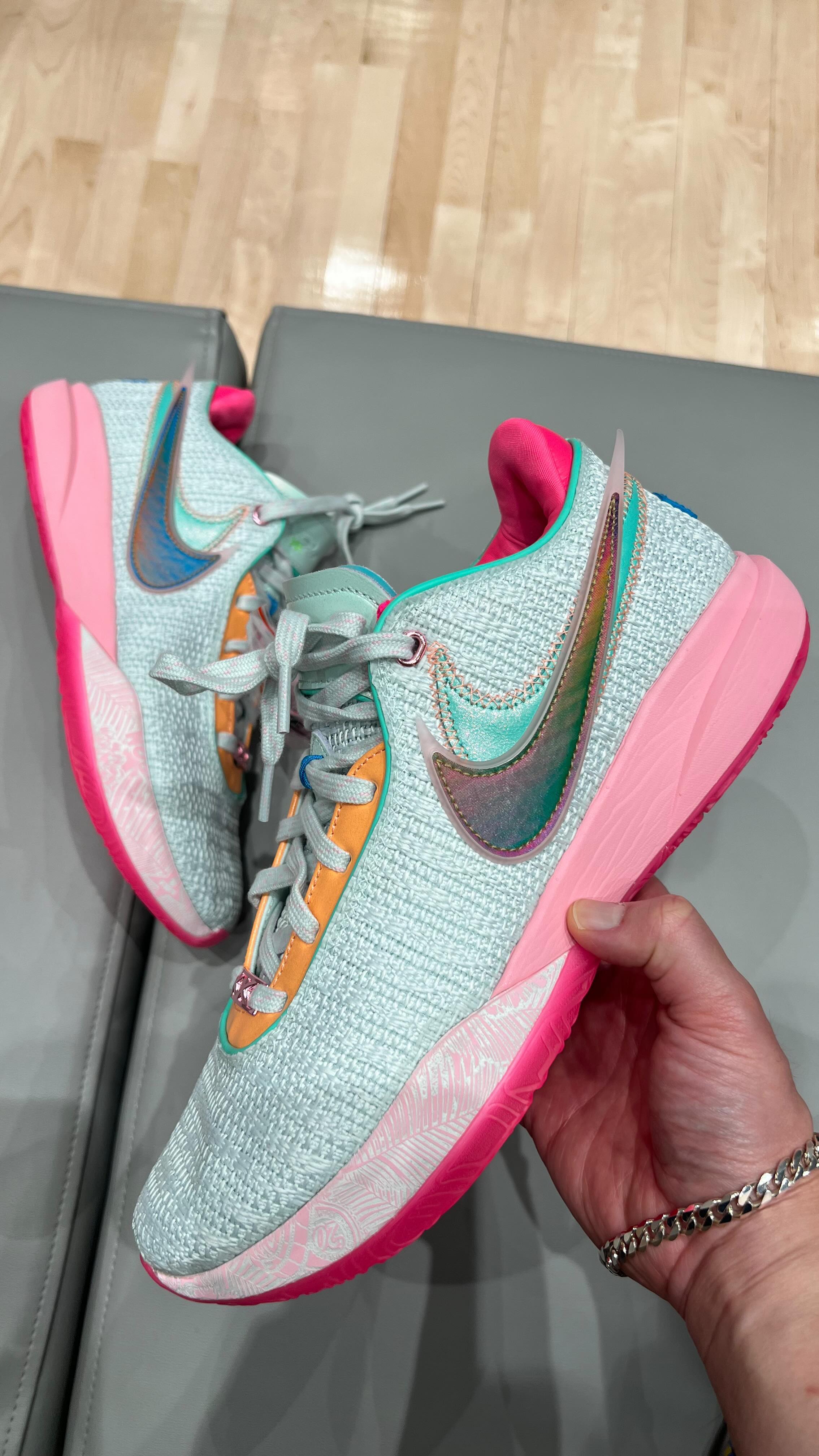 LeBron 20 “Time Machine” in hand! Would you hoop in these? Details