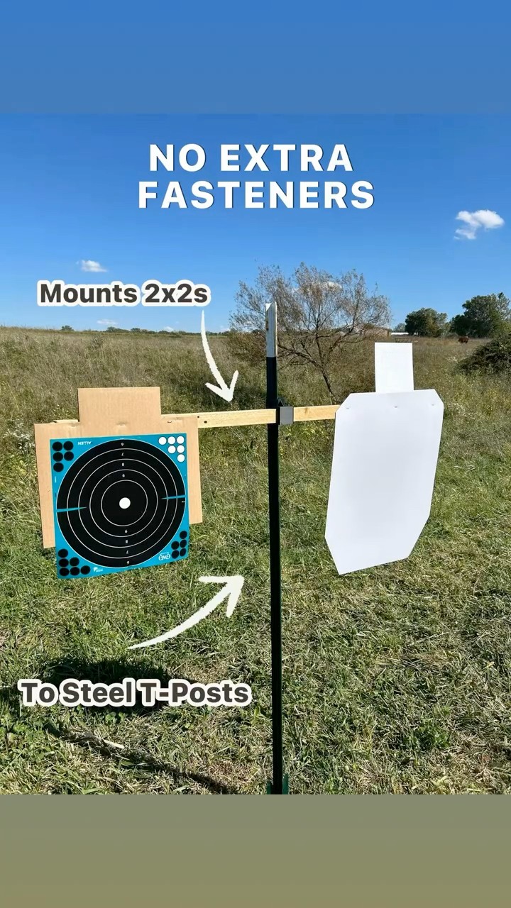 The H3D Tactical T-Dapter makes building a solid target setup ...