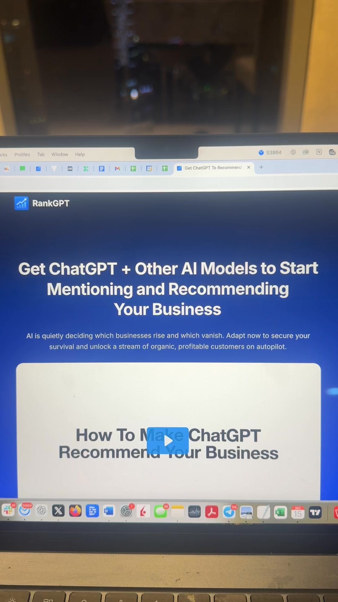 I can show you how to get ChatGPT to mention and recommend your ...