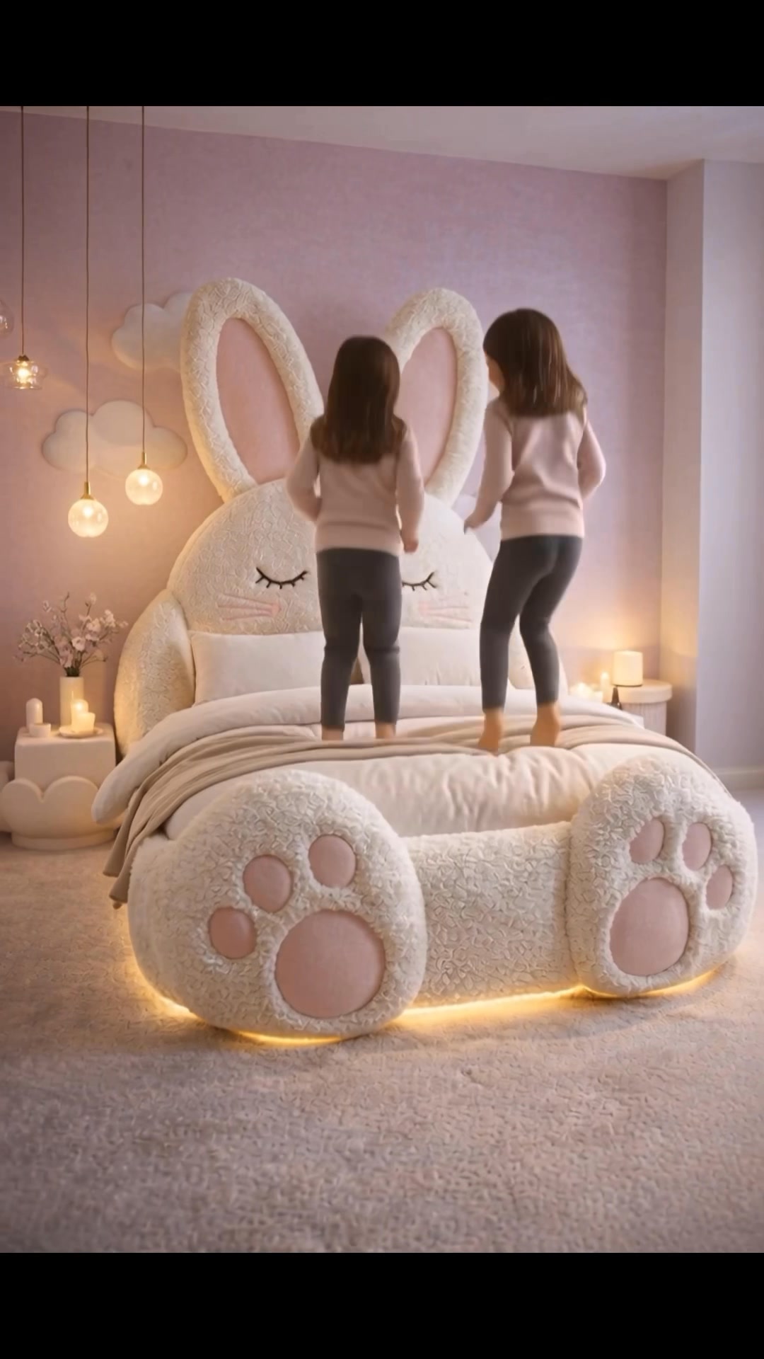 キルティング ビンテージ ベッドカバー 美品✨ Bear Teddy Beddy